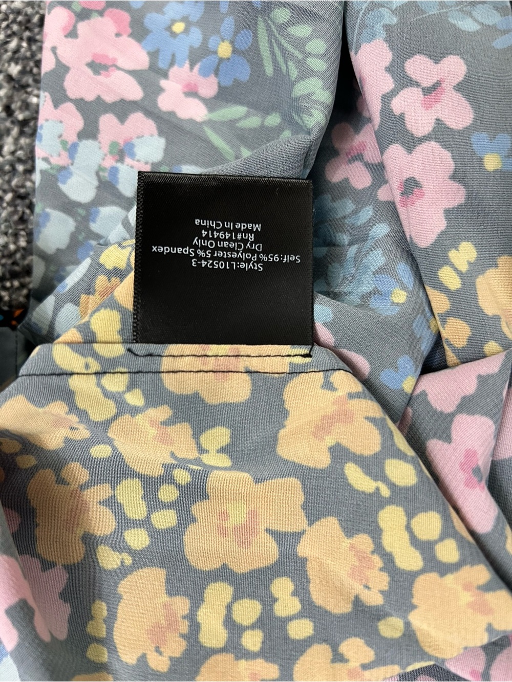Johnny Was JADE Floral Blouse M eclectic Multicolor Pleated Boho Button Down Top - Picture 6 of 11